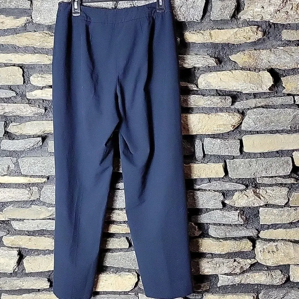 Talbots Elegant Navy Women's Pants Size 8
